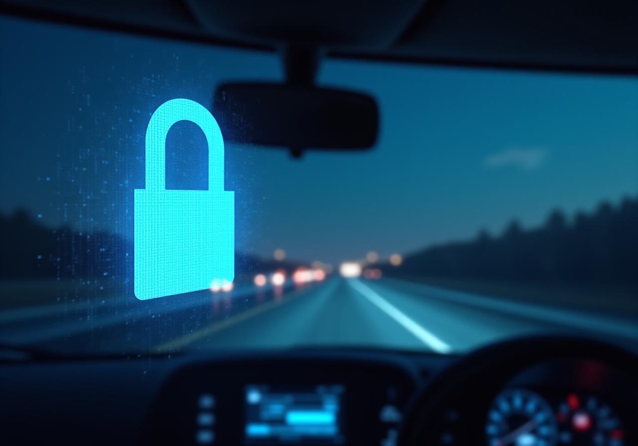 Secure data protection visualization for logistics
